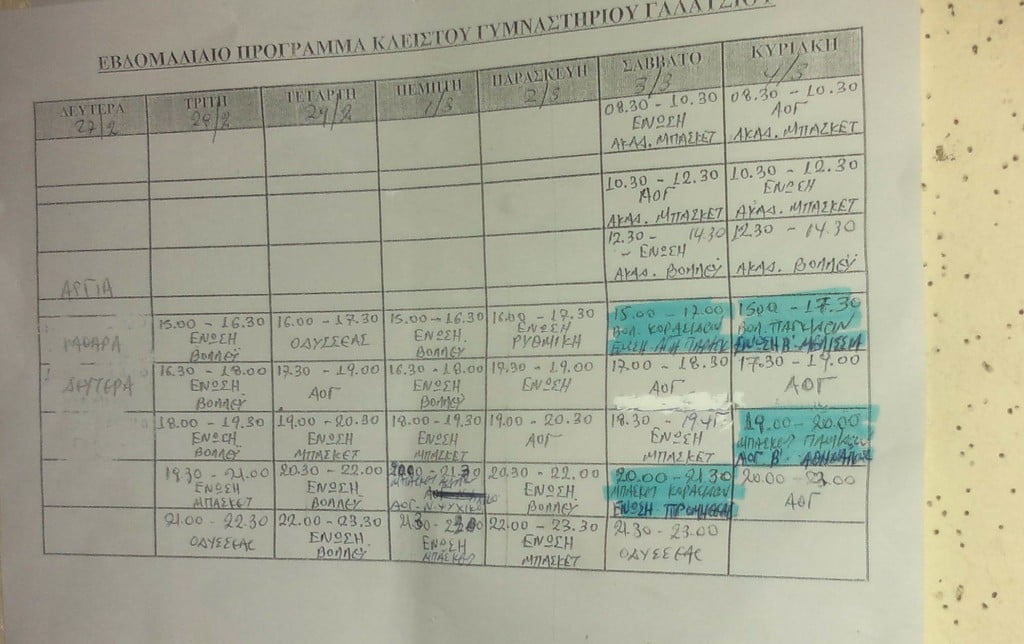 Μπακαλόχαρτα στο Πινακα Ανακοινώσεων!